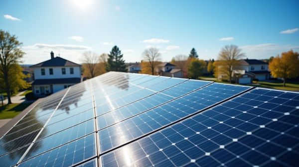 L'énergie solaire pour des factures d'électricité diminuées